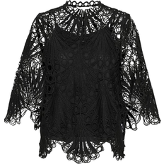 Cream Crlhilla Blouse - Pitch Black