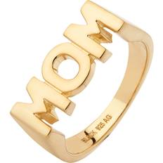 Maria Black Mom Ring Goldplated Silver 64