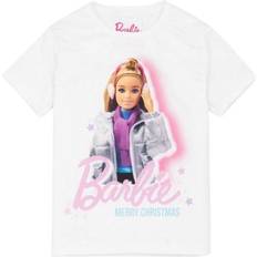 Barbie Girls Christmas T-Shirt - White