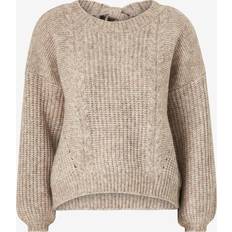 Ichi Dame Sweatere Ichi Trøje ihLafia LS Beige