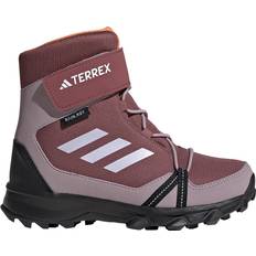 Purple Walking shoes Children's Shoes adidas Kid's Terrex Snow Hook-And-Loop Cold.Ready - Burgundy/Silver Dawn/Amber Tint