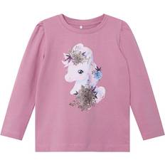 S Blusen & Tuniken Name It Longsleeve Mit Langen Ärmeln - Mauve