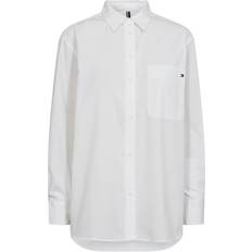 Tommy Hilfiger Women Shirts Tommy Hilfiger Ess Poplin Shirt - White