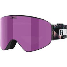 Bliz Flow Skidglasögon Noir Mat Brown W Ice Pink Multi Cat 3