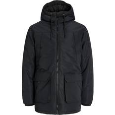 Hombre Abrigos rebaja Jack & Jones Anorak Trekking Hombre Negro