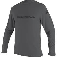 Rash Guards & Base Layers O'Neill O'Neill Men's Basic Skin Long Sleeve Rash Tee Smoke