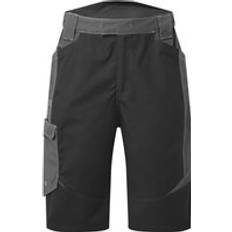 Industrial Work Pants Portwest WX3 Industrial Wash Work Shorts Black