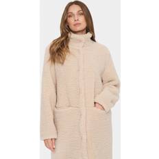 Luonnonväri - Nainen Takit Saint Tropez FeliciaSZ Teddy Coat - Beige