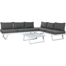 Home ESPRIT Och Bordsset Metall 130 x 68 x 65 cm Soffa