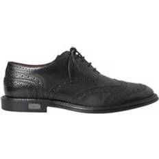 Læder Oxford Dolce & Gabbana Oxford Wingtip Formal Herre Sko Sort