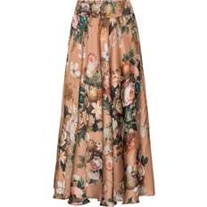 Savannah Skirt TAN BLOOM OSIZE