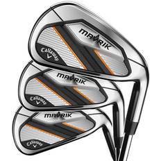 Iron Sets Callaway Mavrik Steel Shaft 4-PW Mens Right Hand Irons Steel Stiff