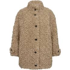 Co'Couture Dame Frakker Co'Couture jakke Tio Teddy Mix off white