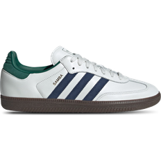 Adidas samba og green and white best sale