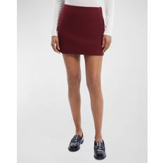 Theory Skirts Theory Mini Skirt Cordovan
