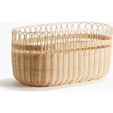 Beige Baskets H&M Rattan Storage - Beige Basket