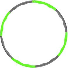Green Hula Hoops TNP Accessories Foam Padded Weighted Hula Hoop
