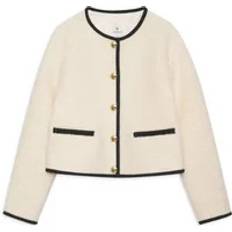 Anine Bing Woman Outerwear Anine Bing Logan Jacket - Ivory