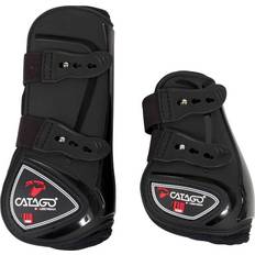 Pony Benbeskytter Catago "FIR-Tech" springgamacher, bagben sort