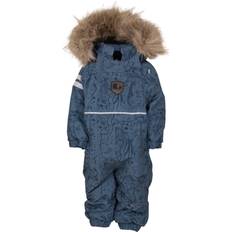 0-1M Flyverdragter Børnetøj Lindberg Colden Babyflyverdragt, Denim/Blå