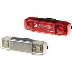 Moon Gemini Front and Rear Rechargeable Bike Light Set