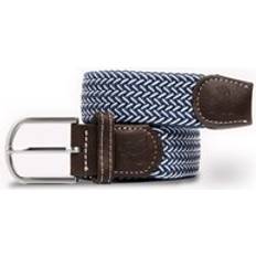 Woven Belt Navy Fine Weave