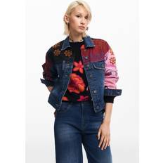 Multicolore - Veste en jean Vestes Desigual Veste En Jean Femme - Multicolore