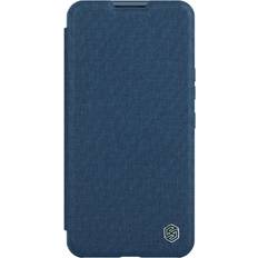 Nillkin Etui Nillkin Qin Cloth Pro Apple iPhone 14 Pro niebieski