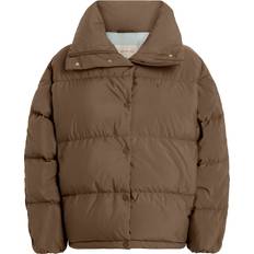 Calvin Klein Dam Jackor Calvin Klein Relaxed Down Puffer Jacket Grey