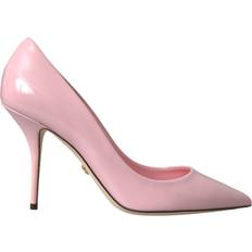 Dolce & Gabbana Pink Heels & Pumps Dolce & Gabbana Pumps, female, Pink, Pink Patent Leather Stiletto Pumps