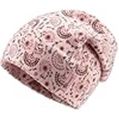 Blomstrede Huer Børnetøj Sterntaler Beanie floral mattrosa rosa/pink