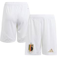 Adidas Belgium Football Kits adidas 2024-2025 Belgium Away Shorts White Kids