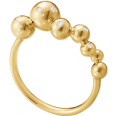 Georg Jensen Moonlight Grapes 18ct Yellow Gold Ring