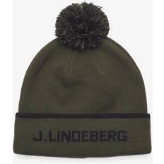 J.Lindeberg Luer J.Lindeberg Stripe Beanie Forest Green