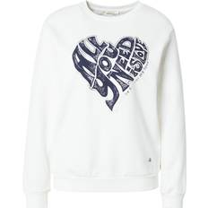 Sweatshirts - Sølv Sweatere Key Largo Sweatshirt 'Need' navy sølv offwhite