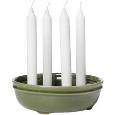 Ernst Kynttilänjalat Ernst 398459 Green Candle Holder 6cm