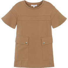 Chloe Kid's Milano Jersey Dress - Brown