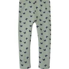 18-24M Pantaloni Name It Leggings 'Davina' - Abete/Nero