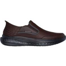 Herren - Schaumstoff Halbschuhe Skechers Halbschuhe Slade 205237 Braun