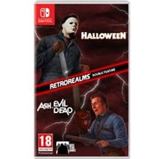 Nintendo Switch Games Halloween And Ash vs Evil Dead RetroRealms Double Feature Nintendo Switch