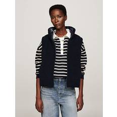 Tommy Hilfiger XXS Vests Tommy Hilfiger Daunenweste Mit Teddyfell - Blue