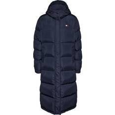 Tommy Jeans Down Hooded Longline Alaska Puffer Coat - Dark Night Navy