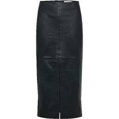 Dame - Skind Nederdele InWear Kamaiw Skirt Nederdele 30109729 Black