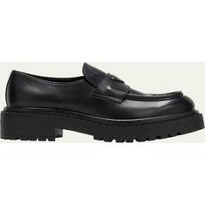 Prada Lågskor Prada Calf Leather Loafers Black