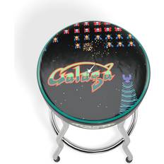 Stools Arcade1up Officially Licensed Adjustable With Chrome-Plated Frame And Foam Padding Galaga Seating Stool