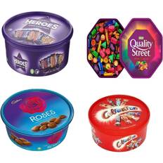 Variety of Chocolate Tubs