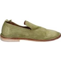 Dame - Grønne Loafers Moma Suede Slip On Loafers Kvinner Green