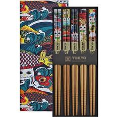 Tokyo Design Studio Lucky and Koinobori Spisepind 22.5cm 5stk