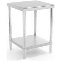 Royal Catering Rostfri Arbetsbänk 60 x 60 cm 150 kg RCAT-60/60-NW Bord