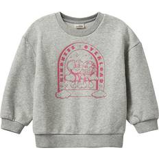80 Sweatshirts på rea Sofie Schnoor Sweatshirt Grey Melange m. Tryck år 128 Sweatshirt